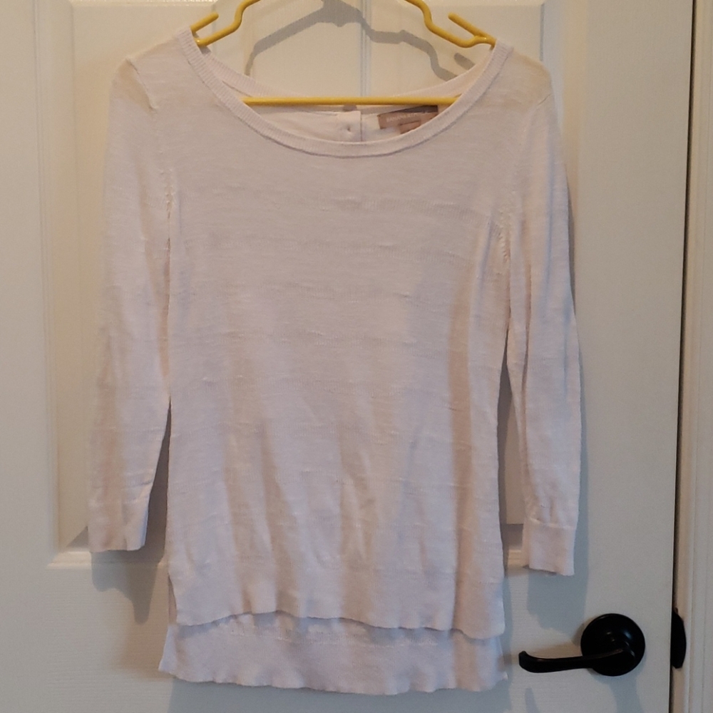 Banana Republic White Sweater